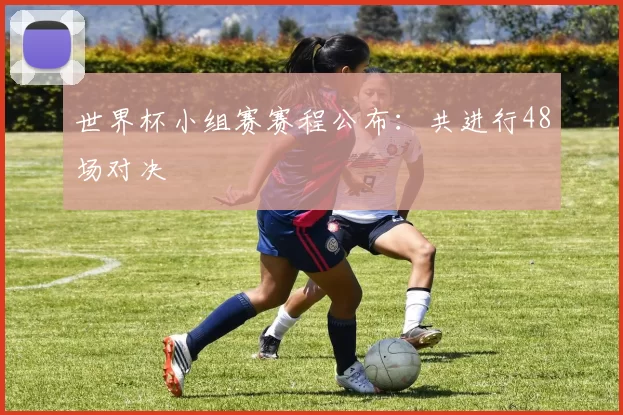 世界杯小组赛赛程公布：共进行48场对决