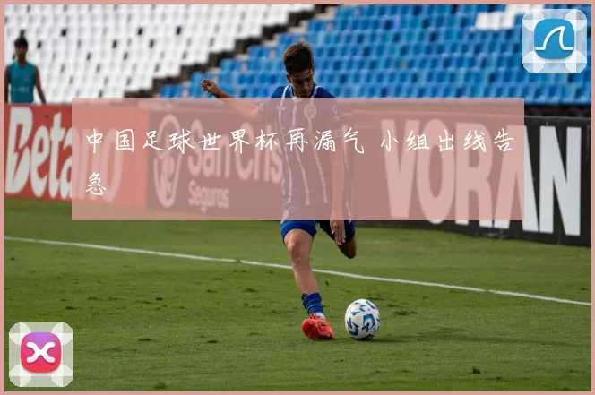 中国足球世界杯再漏气 小组出线告急