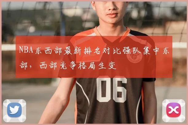 NBA东西部最新排名对比强队集中东部，西部竞争格局生变