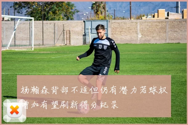 杨瀚森背部不适但仍有潜力若球权增加有望刷新得分纪录